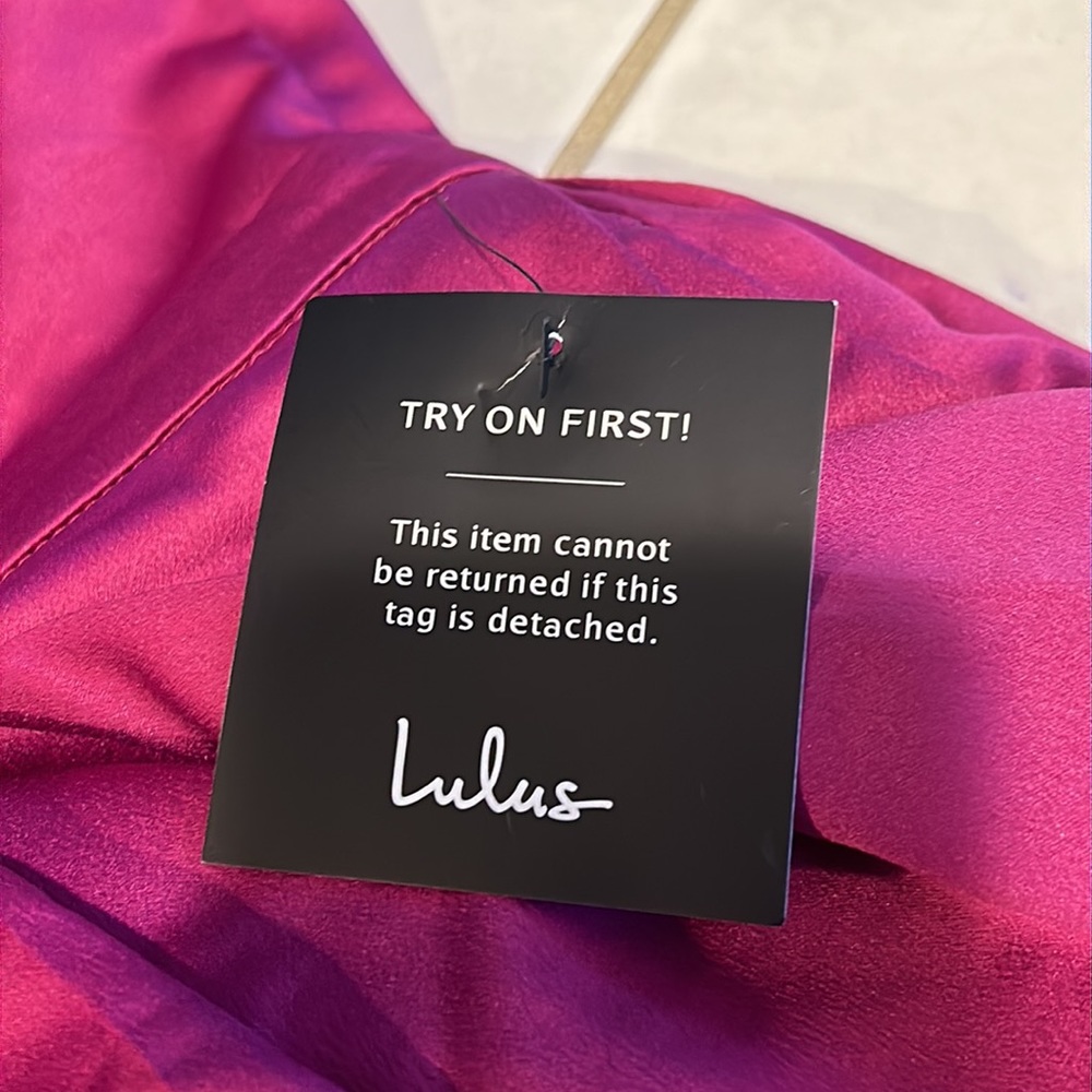 NWT Lulus Fully Lined Dress Size Large - Picture 12 of 13